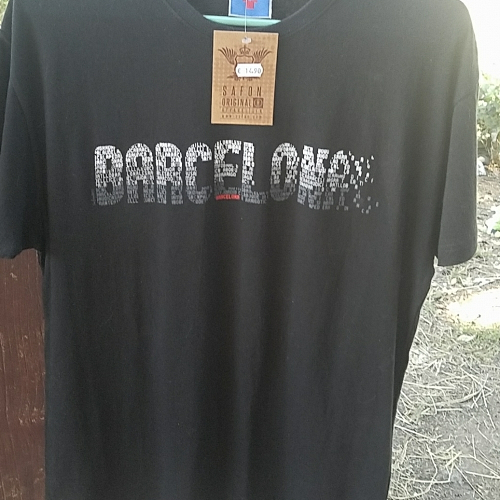 Black Barcelona T-shirt